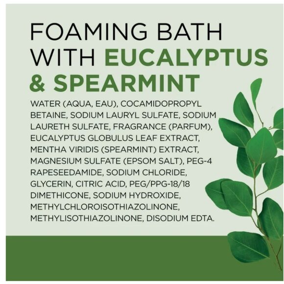 Dr. Teal's Epsom Salt Foaming Bath | 34 oz | Eucalyptus Spearmint NEW Sealed - Picture 5 of 7